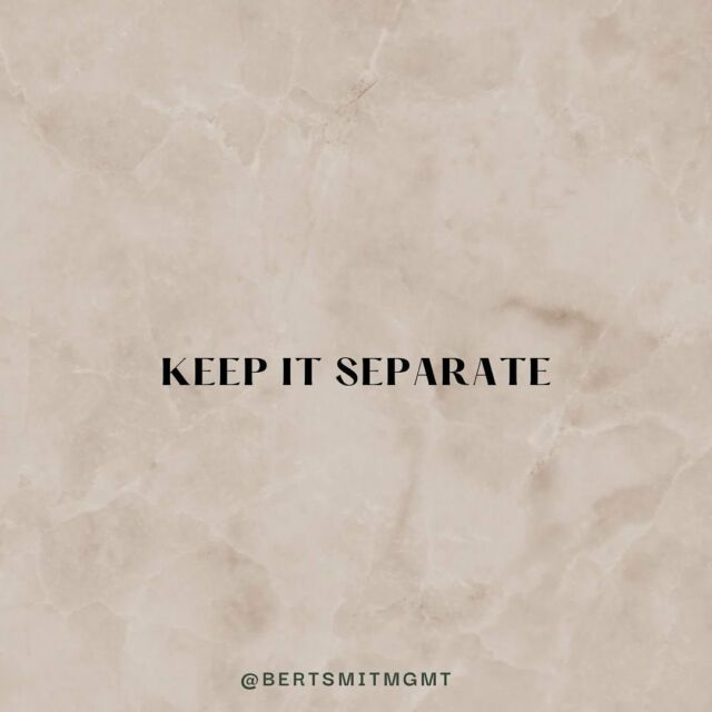 💼🔗 Keep Business and Personal Bank Accounts Separate! Here’s Why:

1. Clear Financial Picture📊
 Separating your accounts ensures a clear view of your business’s financial health. You’ll know exactly where your money is going and coming from.

2. Simplified Accounting📑
 Bookkeeping becomes a breeze when you don’t have to sift through personal expenses. It’s easier to track business deductions and manage cash flow.

3. Professionalism🌟
 Clients and vendors take you more seriously when you have a dedicated business account. It shows you’re serious about your business.

4. Legal Protection🛡️
 Mixing accounts can jeopardize your personal assets. Separate accounts help maintain limited liability protection for your business.

5. Tax Efficiency💸
 Come tax season, having a clear distinction between personal and business expenses can save you time, money, and stress.

Protect your business, simplify your life, and show the world you’re a pro! #FinancialHealth #Professionalism #BusinessManagement #bertsmitmgmt #keepitseparate